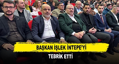 Başkan İşlek İntepe’yi Tebrik Etti