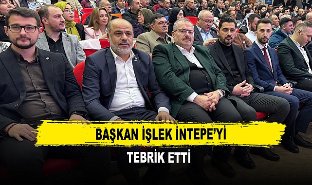 Başkan İşlek İntepe’yi Tebrik Etti