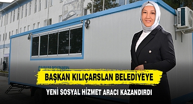 Başkan Kılıçarslan, Belediyeye, Yeni Sosyal Hizmet Aracı Kazandırdı