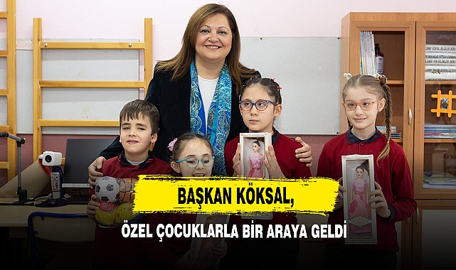 Başkan Köksal, Özel Çocuklarla Bir Araya Geldi