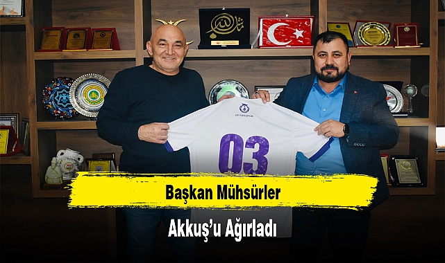 Başkan Mühsürler, Akkuş’u Ağırladı