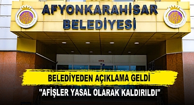 Belediyeden Açıklama Geldi