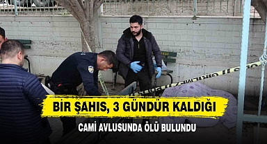 Bir Şahıs, Cami Avlusunda Ölü Bulundu