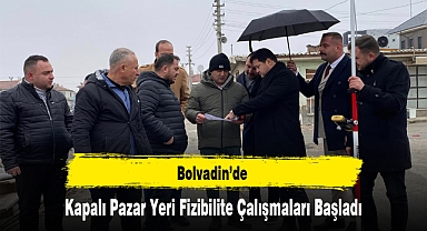 Bolvadin’de Kapalı Pazar Yeri Fizibilite Çalışmaları Başladı