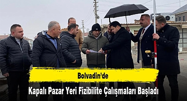 Bolvadin’de Kapalı Pazar Yeri Fizibilite Çalışmaları Başladı