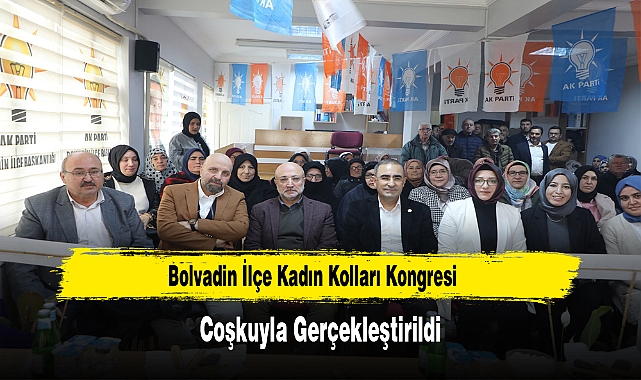 Bolvadin İlçe Kadın Kolları Kongresi Coşkuyla Gerçekleştirildi