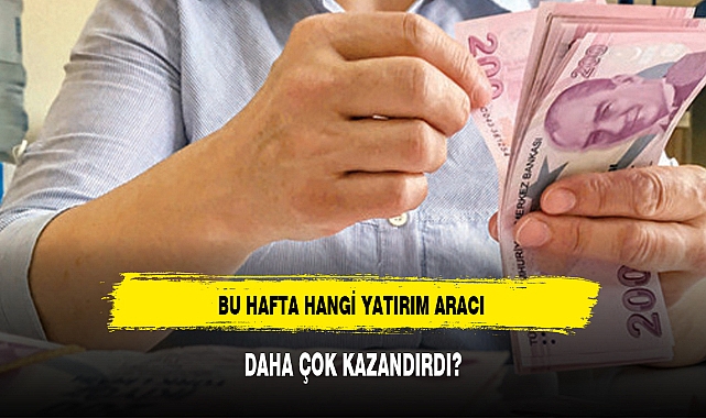BU HAFTA HANGİ YATIRIM ARACI DAHA ÇOK KAZANDIRDI?