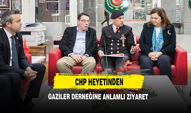 CHP Heyetinden Derneğine Anlamlı Ziyaret