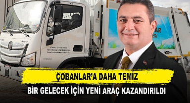 Çobanlar'a Daha Temiz Bir Gelecek İçin Yeni Araç Kazandırıldı