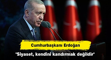 Cumhurbaşkanı Erdoğan: