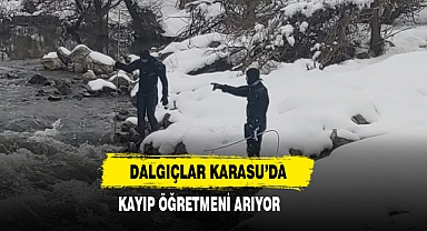 Dalgıçlar Karasu’da Kayıp Öğretmeni Arıyor