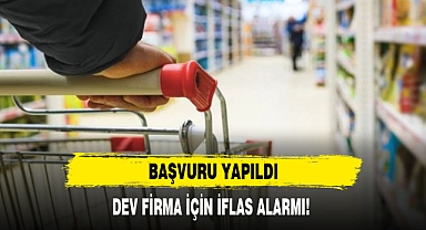 DEV FİRMA İÇİN İFLAS ALARMI!