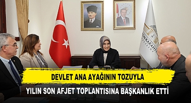 Devlet Ana Ayağının Tozuyla Yılın Son AFJET Toplantısına Başkanlık Etti