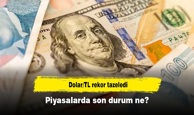 Dolar/TL rekor tazeledi: Piyasalarda son durum ne?