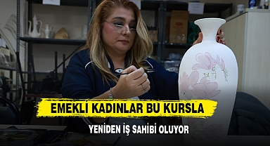 Emekli Kadınlar Bu Kursla Yeniden İş Sahibi Oluyor