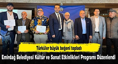 Emirdağ Belediyesi Kültür ve Sanat Etkinlikleri Programı Düzenlendi