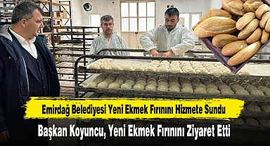 Emirdağ Belediyesi, Yeni Ekmek Fırınıyla Hizmete Girdi