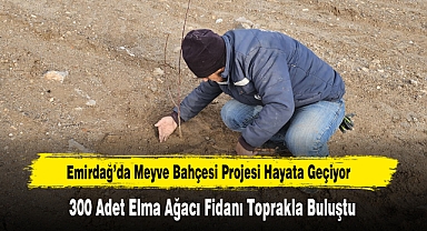 Emirdağ’da Meyve Bahçesi Projesi Hayata Geçiyor