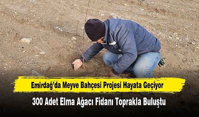 Emirdağ’da Meyve Bahçesi Projesi Hayata Geçiyor