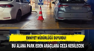 Engelli Park Alanlarına Park Edilen Araçlara Ceza Kesilecek
