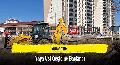 Erkmen’de Yaya Üst Geçidine Başlandı “Vatandaşlarımızın taleplerini bizim için her zaman öncelikli”