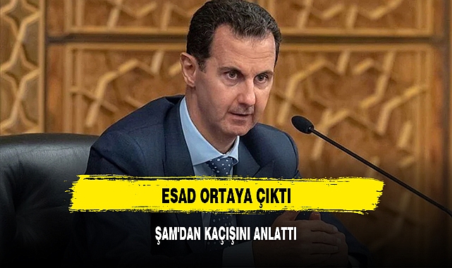 ESAD ORTAYA ÇIKTI, ŞAM'DAN KAÇIŞINI ANLATTI