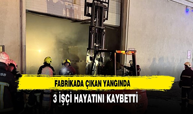 Fabrikada Çıkan Yangında  3 İşçi Hayatını Kaybetti