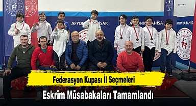 Federasyon Kupası İl Seçmeleri Eskrim Müsabakaları Tamamlandı
