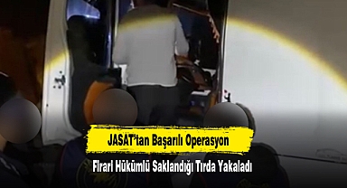 Firari Hükümlü Saklandığı Tırda Yakaladı