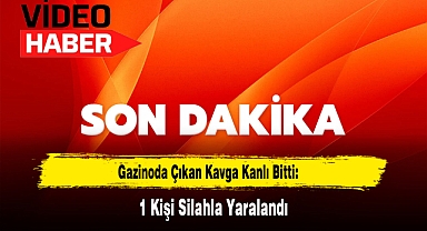 Gazinoda Çıkan Kavga Kanlı Bitti: 1 Kişi Silahla Yaralandı