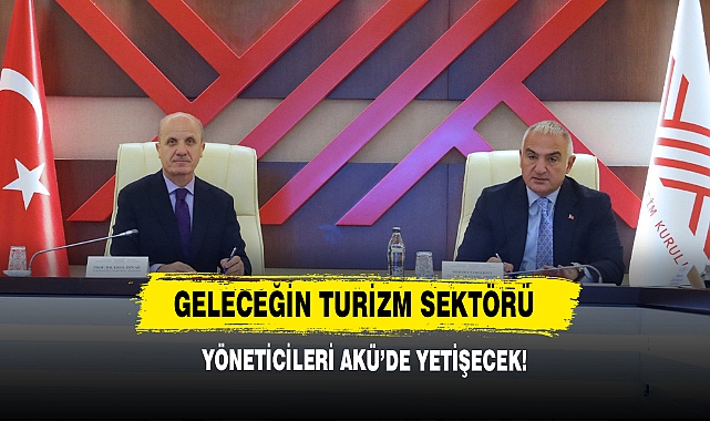 Geleceğin Turizm Sektörü Yöneticileri AKÜ’de Yetişecek!
