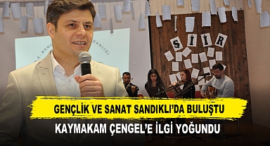 Gençlik ve Sanat Sandıklı’da Buluştu Kaymakam Çengel’e İlgi Yoğundu