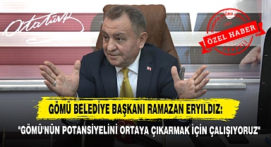"Gömü'nün Potansiyelini Ortaya Çıkarmak İçin Çalışıyoruz"