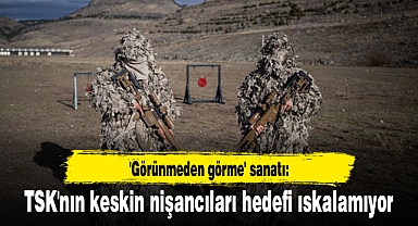 'Görünmeden görme' sanatı: TSK'nın keskin nişancıları hedefi ıskalamıyor