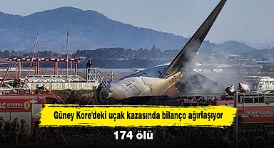 Güney Kore'deki uçak kazasında bilanço ağırlaşıyor: 174 ölü