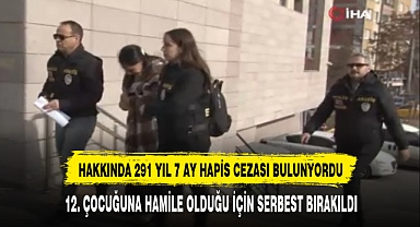 HAKKINDA 291 YIL 7 AY HAPİS CEZASI BULUNYORDU SERBEST KALDI