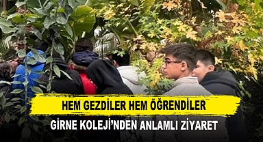 Hem Gezdiler Hem Öğrendiler Girne Koleji’nden Anlamlı Ziyaret