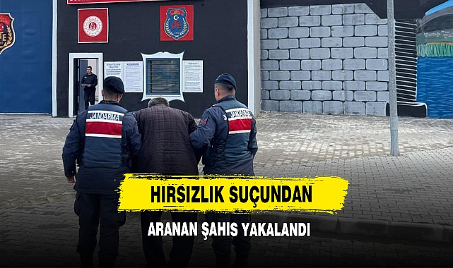 Hırsızlık Suçundan Aranan Şahıs Yakalandı 