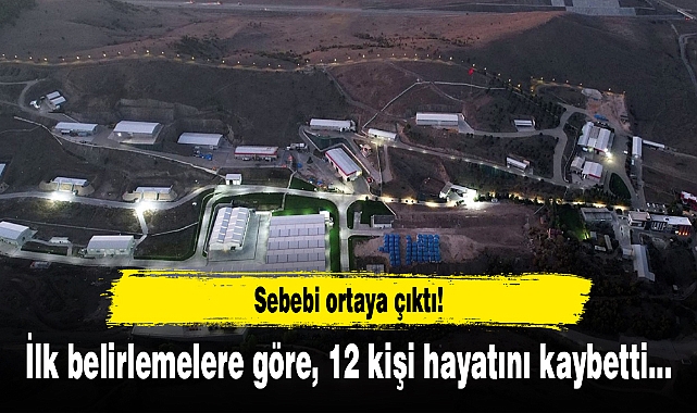 İlk belirlemelere göre, 12 kişi hayatını kaybetti