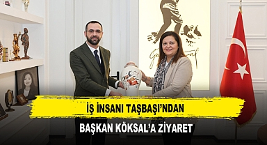 İş İnsanı Taşbaşı’ndan Başkan Köksal’a Ziyaret