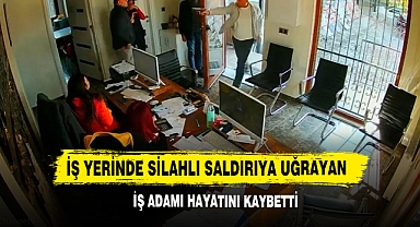 İş Yerinde Silahlı Saldırıya Uğrayan İş Adamı Hayatını Kaybetti