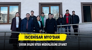 İscehisar MYO’dan Çocuk Evleri Sitesi Müdürlüğüne Ziyaret
