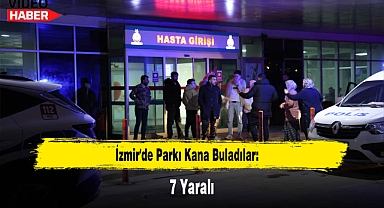 İzmir'de Parkı Kana Buladılar: 7 Yaralı