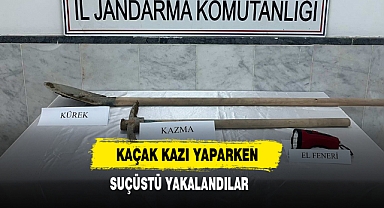 Kaçak Kazı Yaparken Suçüstü Yakalandılar