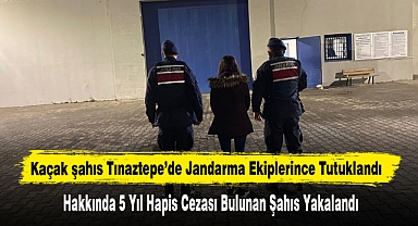 Kaçak Şahıs Tınaztepe’de Jandarma Ekiplerince Tutuklandı