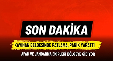 Kayıhan Beldesinde Patlama!