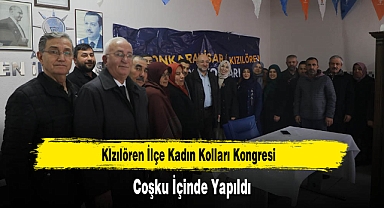 KIzılören İlçe Kadın Kolları Kongresi, Coşku İçinde Yapıldı