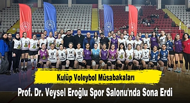 Kulüp Voleybol Müsabakaları Sona Erdi