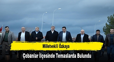 Miiletvekili Özkaya, Çobanlar İlçesinde Temaslarda Bulundu