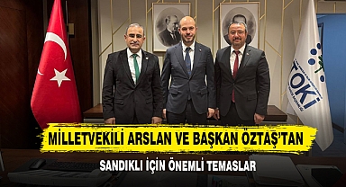 Milletvekili Arslan ve Başkan Öztaş’tan Sandıklı İçin Önemli Temaslar!